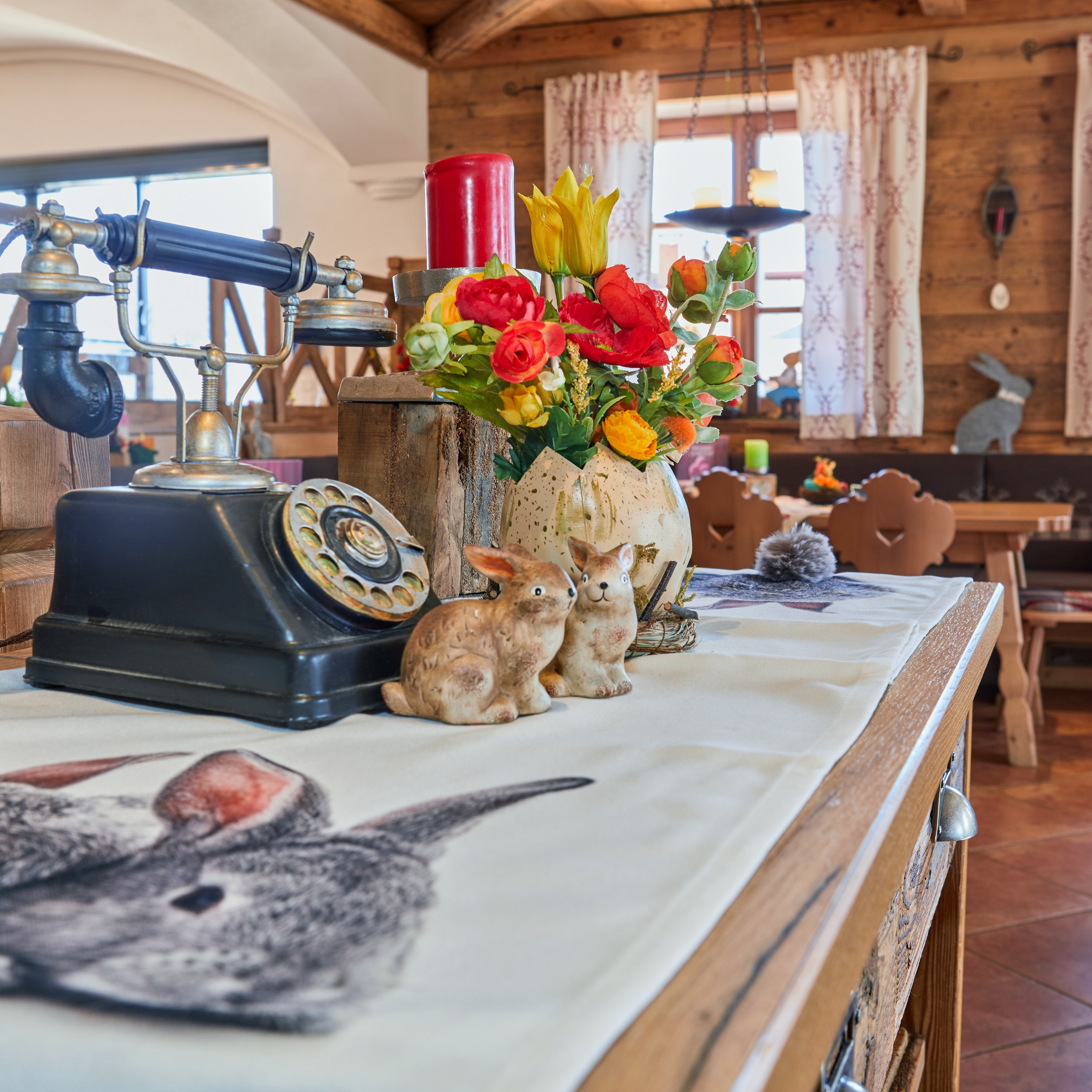 Berhotel Birkenhof Gaststube Ostern