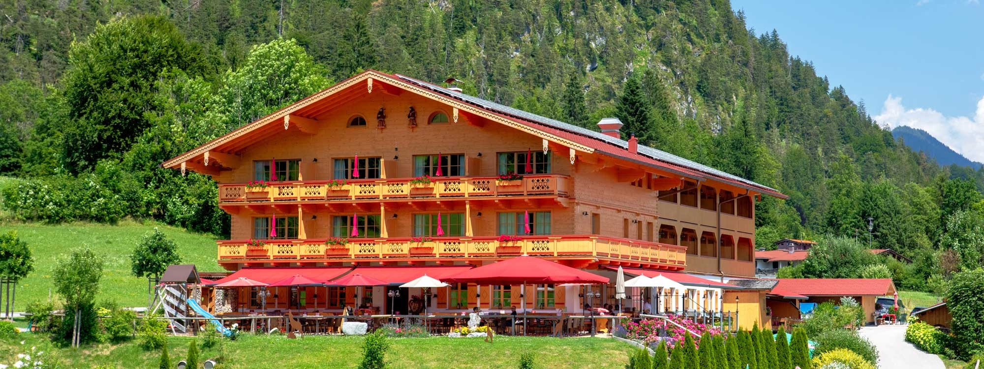 Header Sommer Urlaub Reit im Winkl Berghotel Birkenhof 